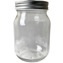 16 Ounce Glass Container w/Lid MOQ-10Pcs, 3.28$/Pc