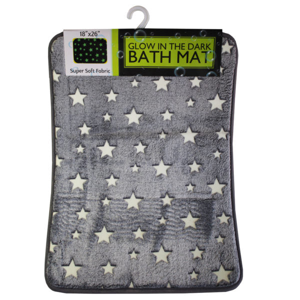 Glow in the Dark Stars Bath Mat
