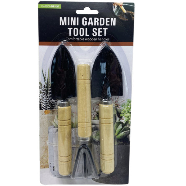 3 Piece Mini Garden Tools