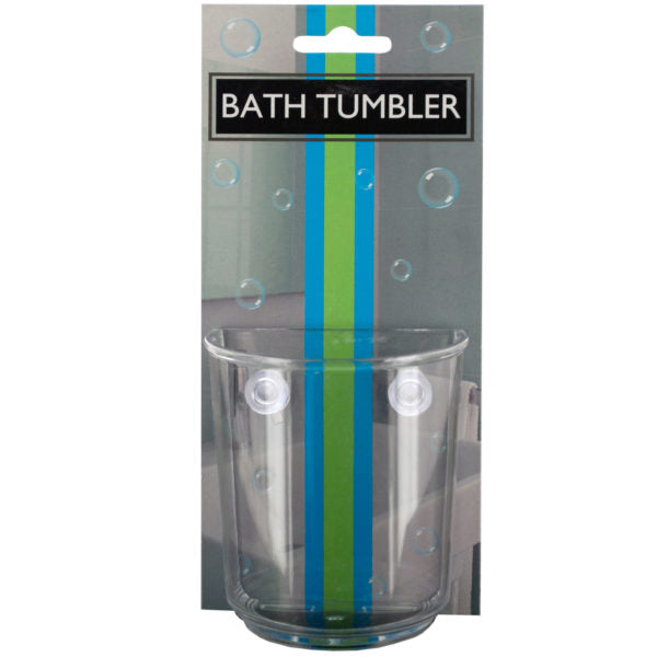 Bath Tumbler with Suction Cups