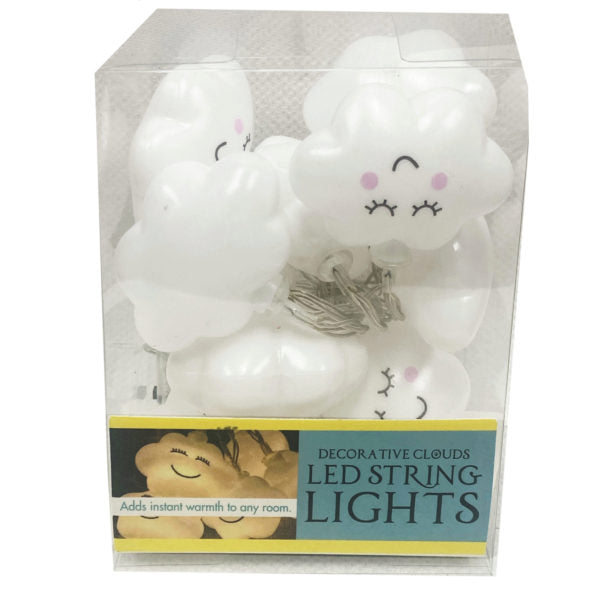 Battery Operated Happy Clouds Decorative String light