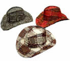 Wholesale RAG PATCHED COWBOY HAT (Sold by the dozen) *- CLOSEOUT NOW $ 2.50 EA