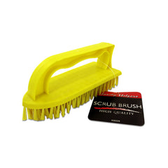 Iron-Shaped Scrub Brush with Handle
