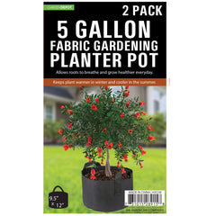 5 Gallon Fabric Gardening Planter Pot