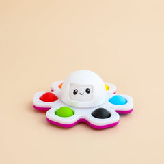 Octopus Rotating Spinner Pop It Toy
