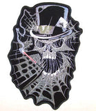 Wholesale SKELETON SPIDER WEB JUMBO PATCH (Sold by the piece)