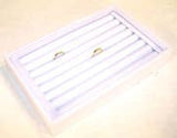 Wholesale WHITE SMALL RING DISPLAY TRAY (Sold by the piece)