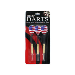 Hard Tip Darts with American Flag Design