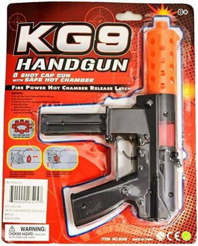 Wholesale KG-9 8 SHOT CAP MACHINE GUN (Sold by the piece or dozen)
