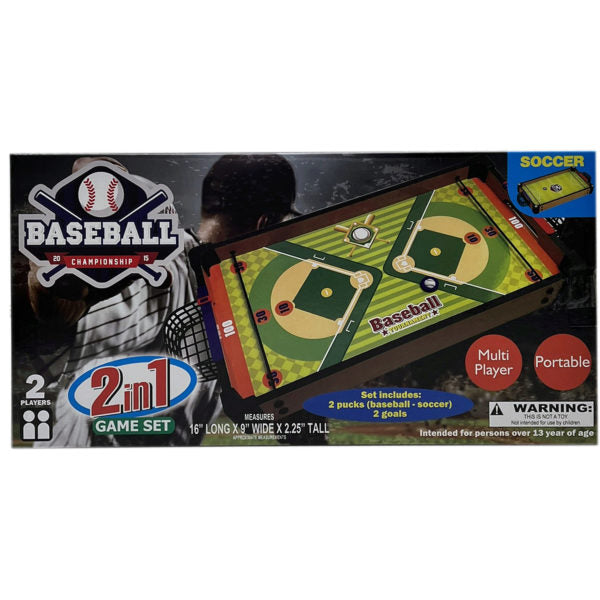 2 IN 1 Table Game (Baseball Soccer) MOQ-6Pcs, 17.28$/Pc