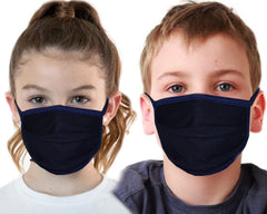 100% Cotton Fabric Ear Loop Face Masks for Kids