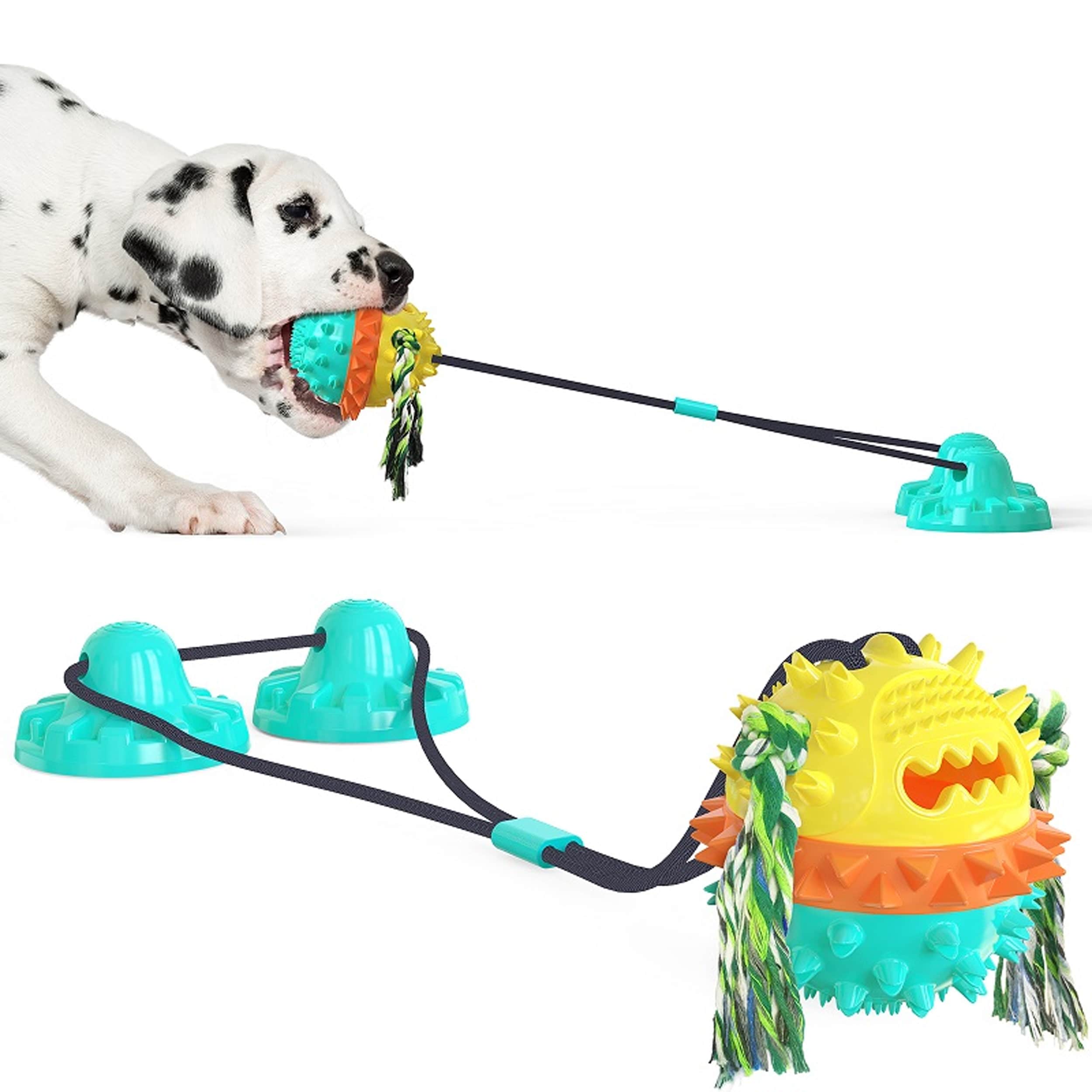 Double Suction Dog Chew Toys