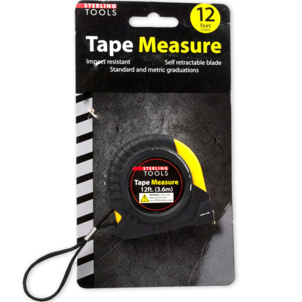 Tape Measure with Rubber Outer Grip