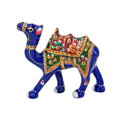 Handcrafted Painted Meena Camel Home Decor 3-Inch