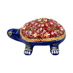 Handmade and Meena Turtle- Indian Handicraft (3 Inches)