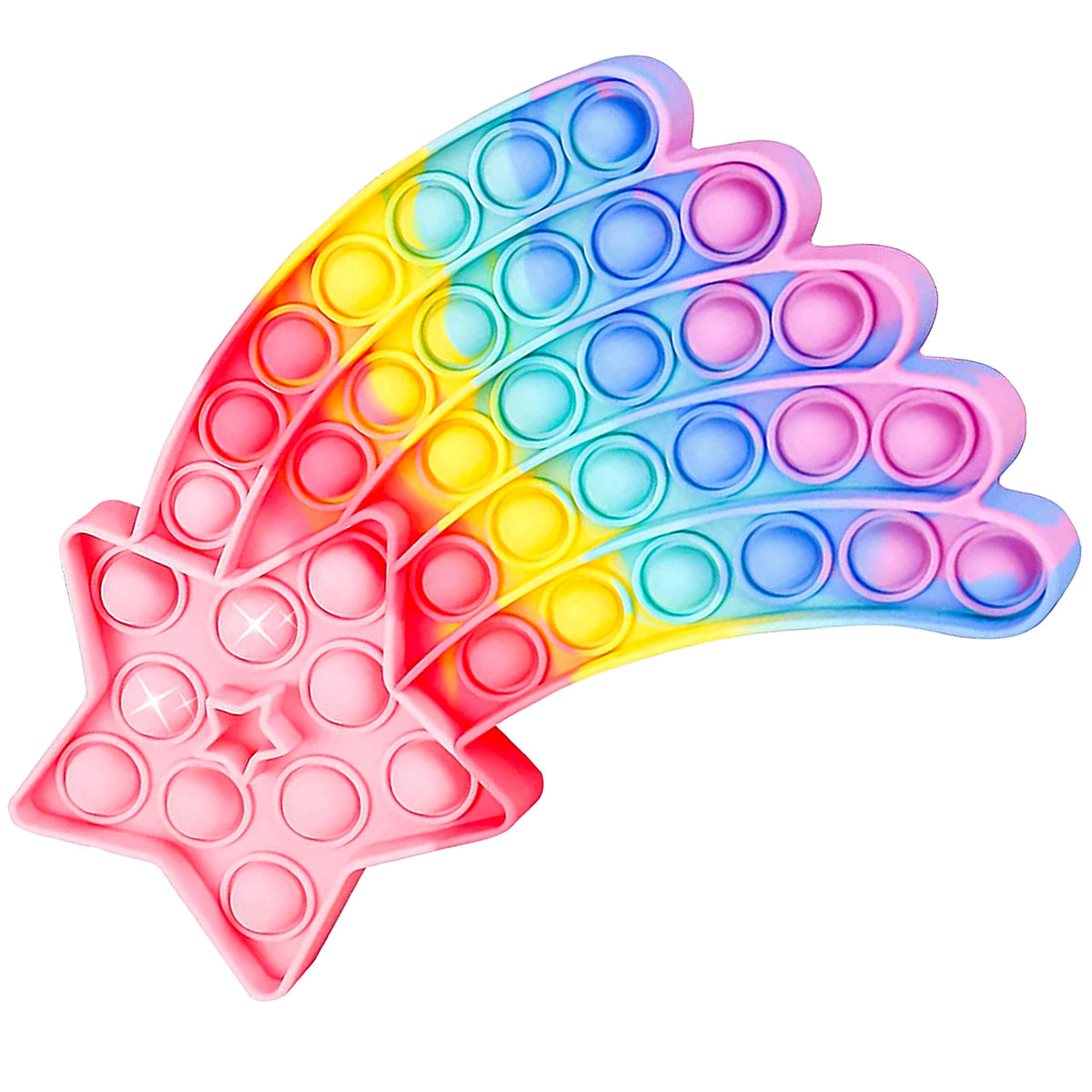 Rainbow Pop Fidget Toy