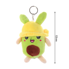 Fun to Your Accessories with Mini Avocado Doll Plush Pendant Keychains