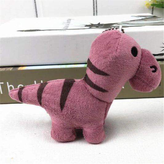 Add Some Adventure to Your Kid's Keys with Our Mini Dinosaur Soft Plush Keychain