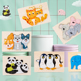 Animal Family Wooden Puzzle