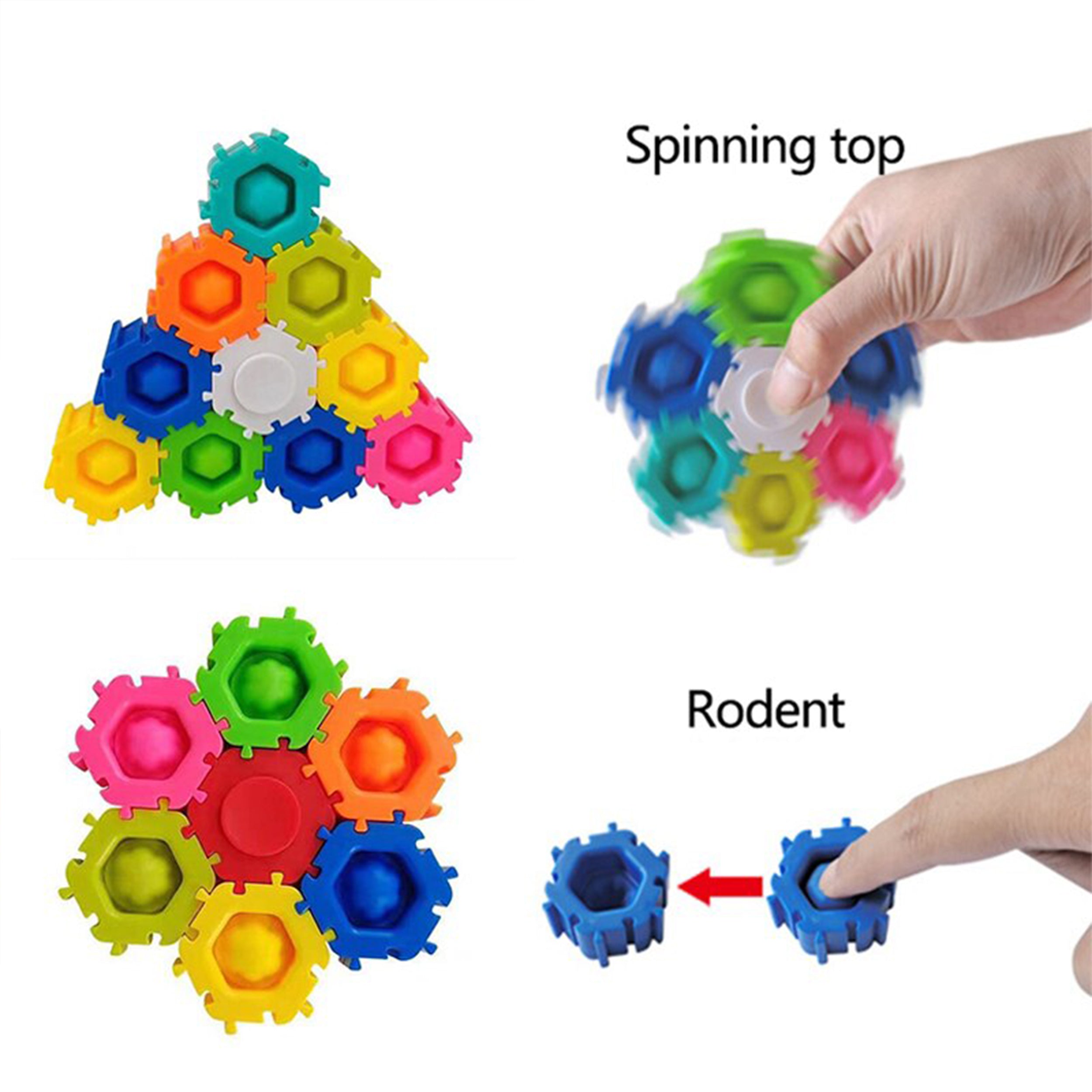 Gear Spinner Assembling Toys
