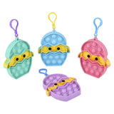 Chick in Egg Bubble Popper Clip For Kids In Bulk- Assorted