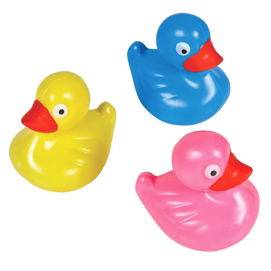 Floating Plastic Ducks For Kids In Bulk- Assorted
