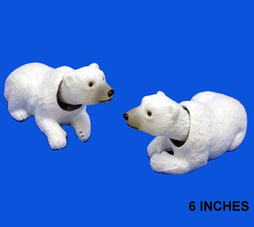 Wholesale Moving Head White Polar Bears (Sold by the piece or dozen)