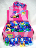 Wholesale RUBBER SAYING WIDE BAND RINGS  (Sold by the dozen) * CLOSEOUT * NOW ONLY .10 CENTS EACH