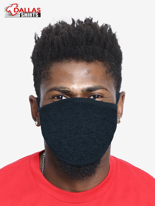 Buy Navy Heather Face Cover
