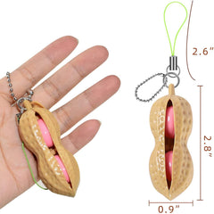 Squeeze Beans Keychain