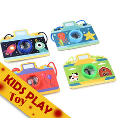 Novelty Camera Shape Kaleidoscope Kids Toys - Fun and Interactive Toy for Imaginative Playtime