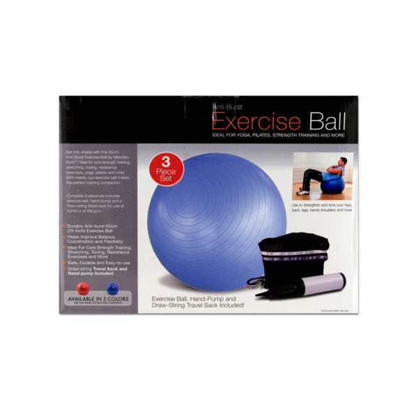 Exercise Ball with Pump