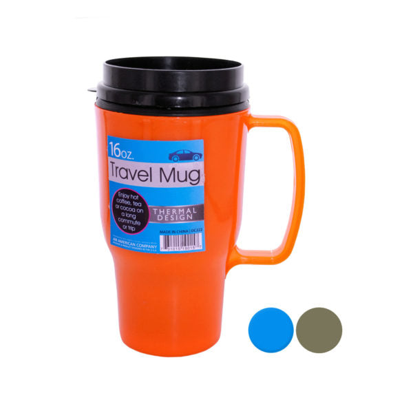 16 oz. Thermal Travel Mug MOQ-12Pcs, 3.33$/Pc