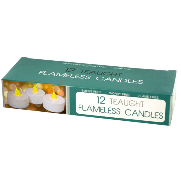 LED Flameless Tealight Candles Set