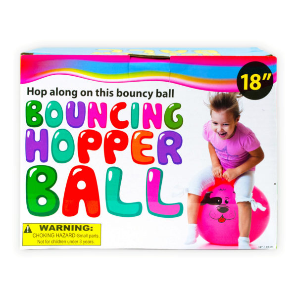 Bouncing Hopper Ball with Dog Design