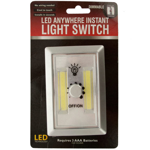 Dimmable LED Anywhere Instant Light Switch