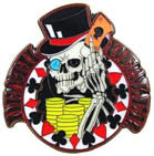 Wholesale DEATH DEALER HAT / JACKET PIN (Sold by the dozen)