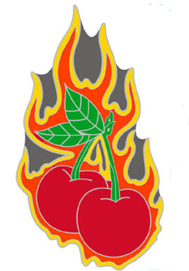 Wholesale FIRE CHERRIES  / JACKET PIN (Sold by the dozen)