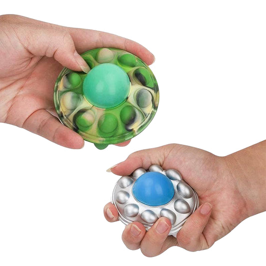 JSBlueRidge Wholesale Presents Pop It Fidget Ball UFO Toys - An Addictive Sensory Toy for All Ages