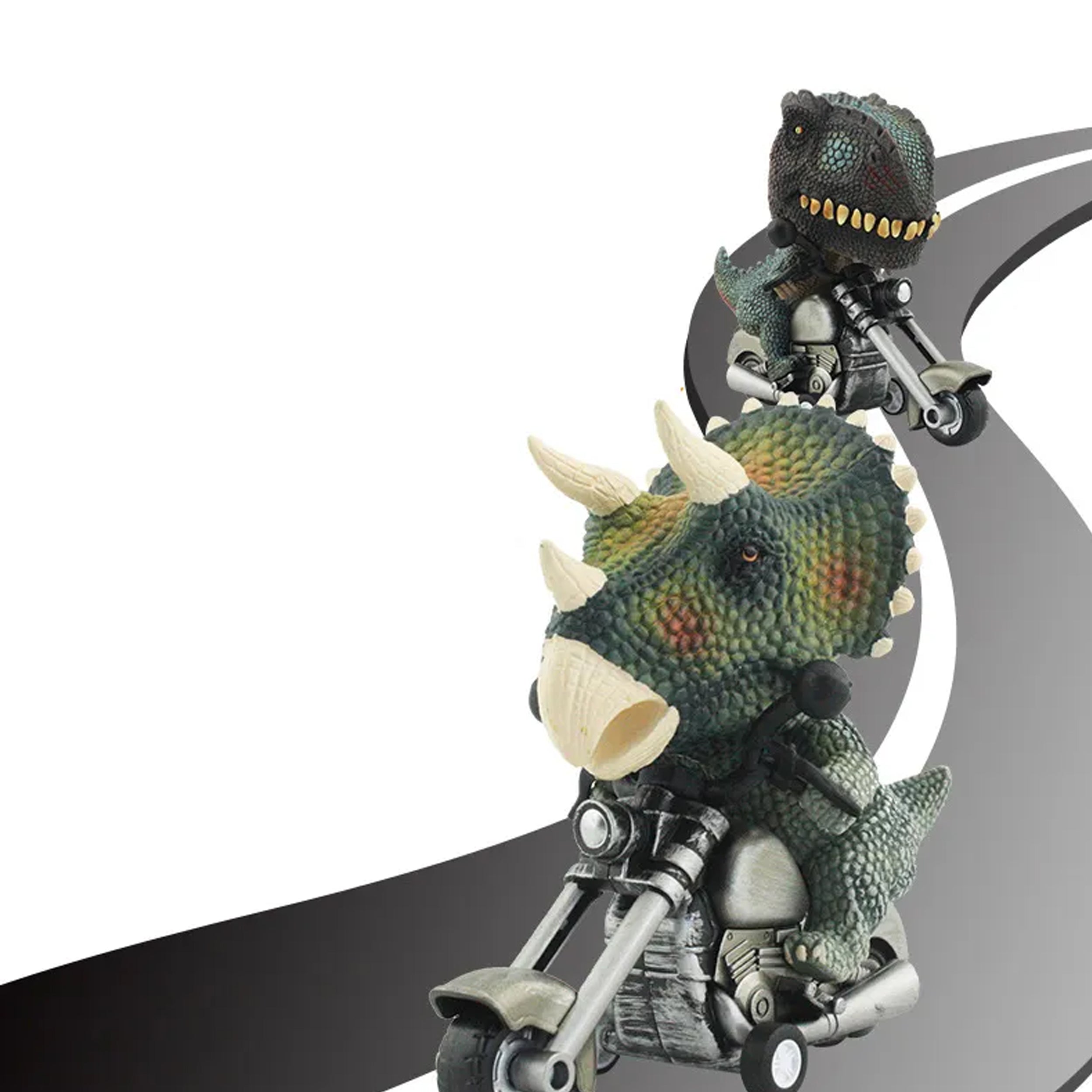 Dinosaur Motorcycle Toy