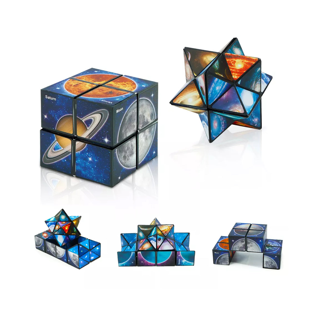 Puzzle Space Cube Fidget Toy - A Fun and Relaxing Way to Relieve Stress and Anxiety