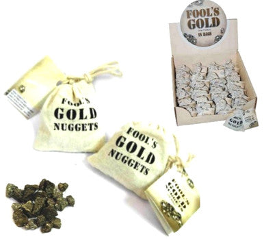 Buy FOOLS GOLD NUGGETS (Sold by the dozen bags)Bulk Price