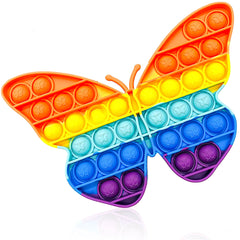 Butterfly Pop It Bubble Fidget Toys - Sensory Stress Relief Toys for Kids
