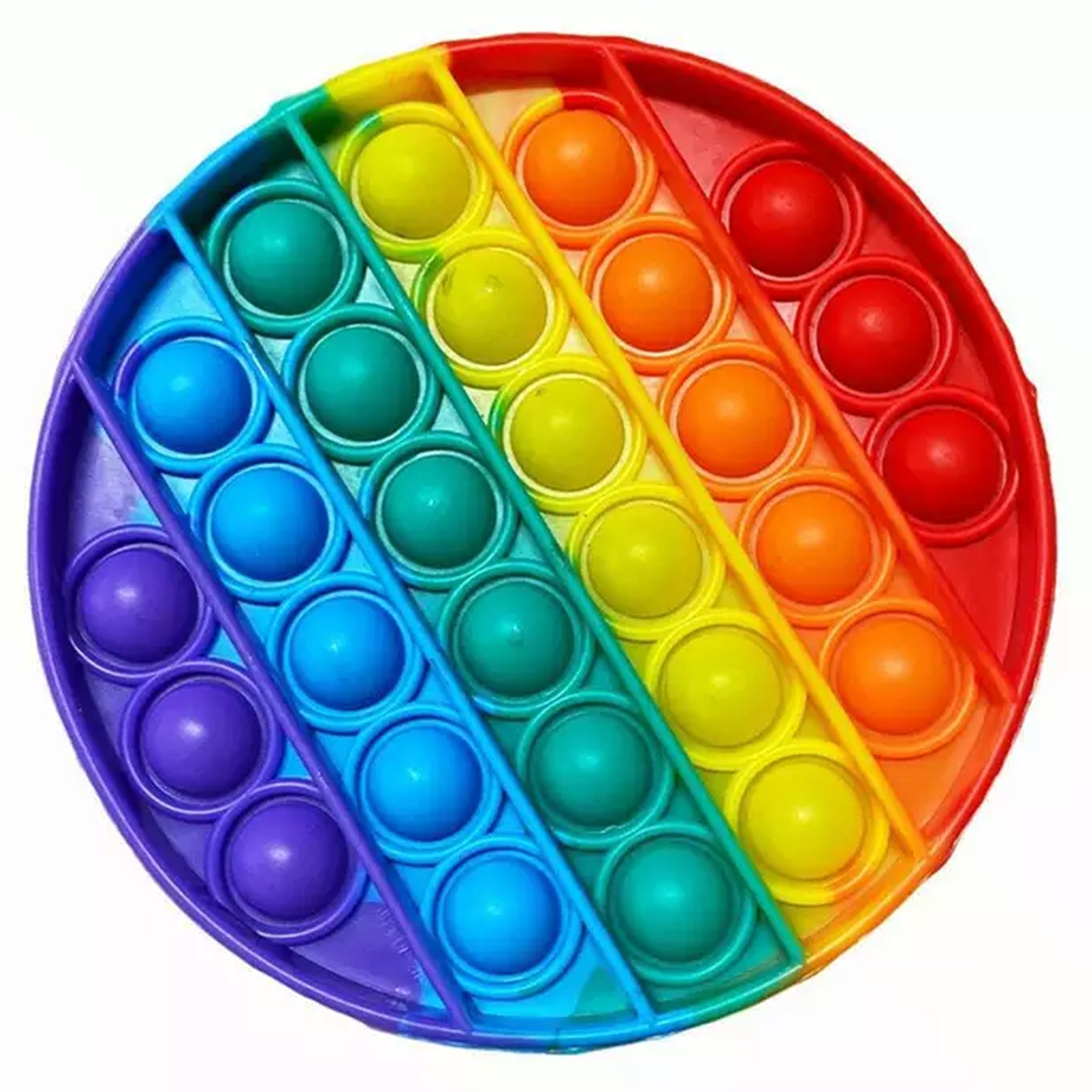 Rainbow Circle Pop it Fidget Toy