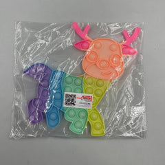 Christmas Pop Fidget Toys - Push Poppers Bubble Deer