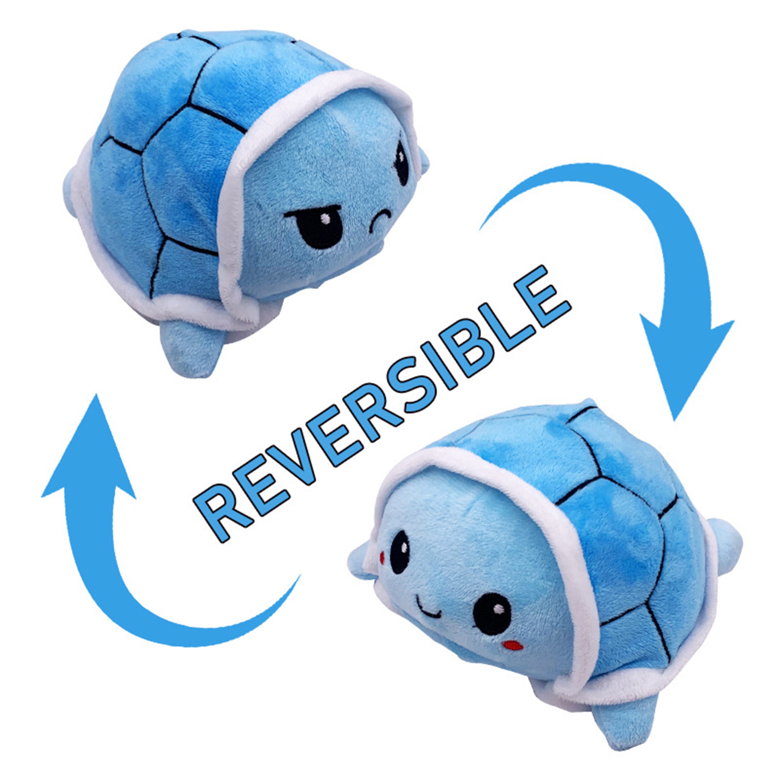 Reversible Turtle Plush Toys