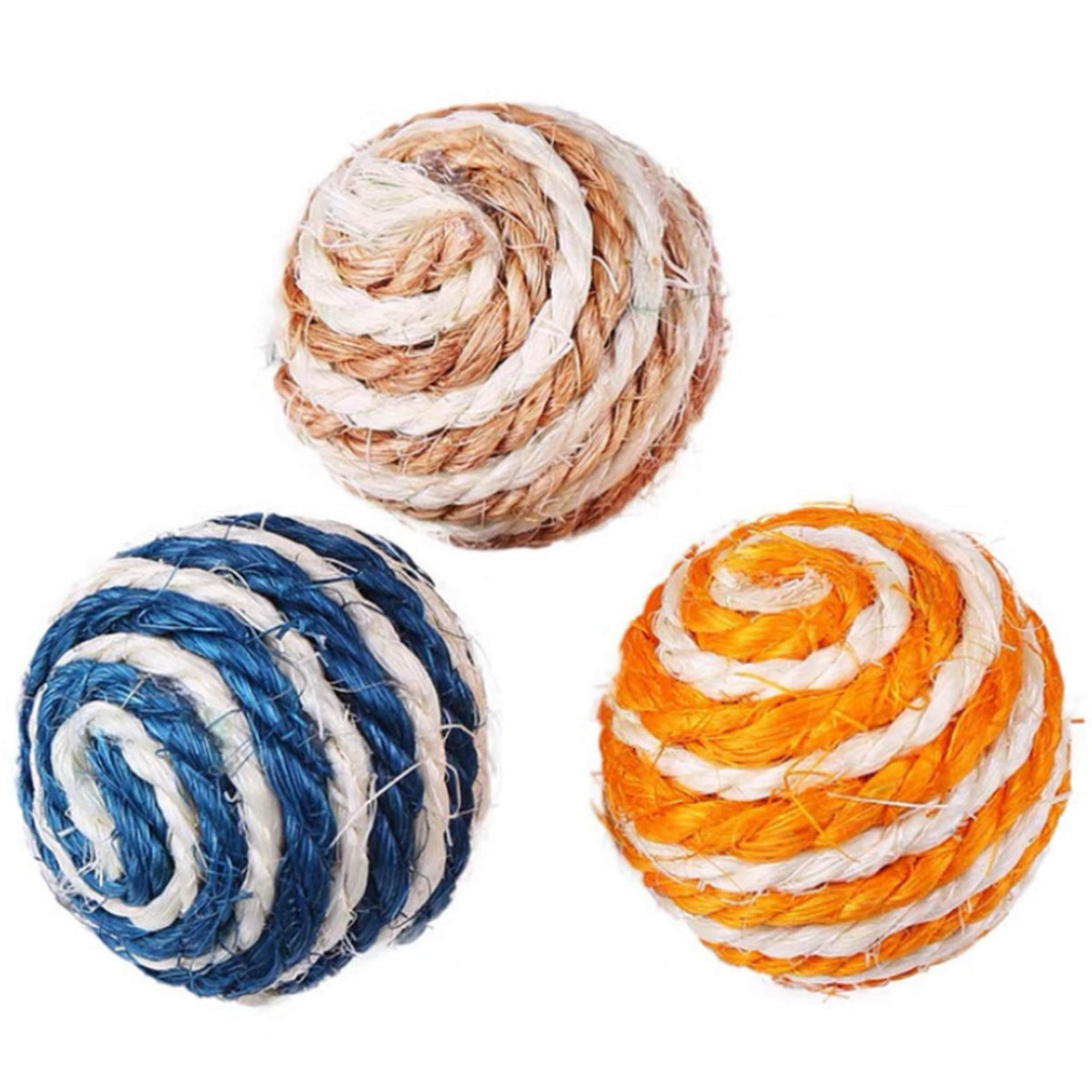 Knitted Rope Ball Dog Chew Toys