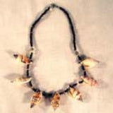 Wholesale Large Shells Coconut on Shell 18-Inch Necklace | Exotic Beach Jewelry -(sold by the piece or dozen )