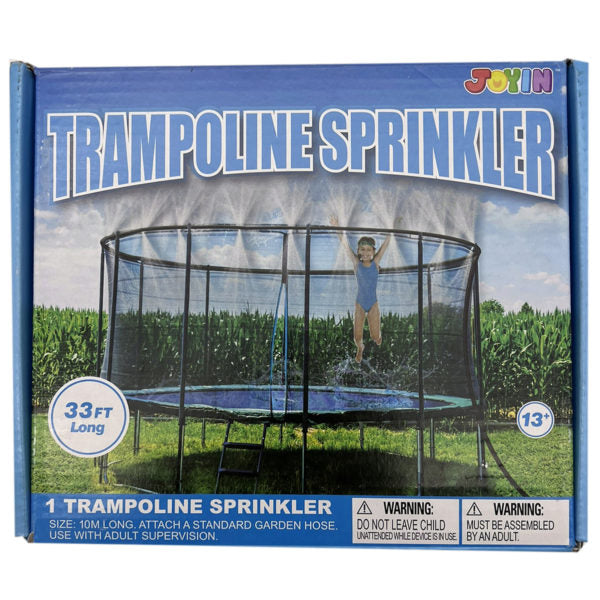 33 Foot Trampoline Sprinkler