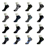Buy Men's Low Cut Wholesale Sock, Size 10-13 in Assorted Designs - Bulk Case of 144 Pairs